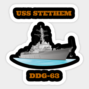 Stethem DDG-63 Destroyer Ship Sticker